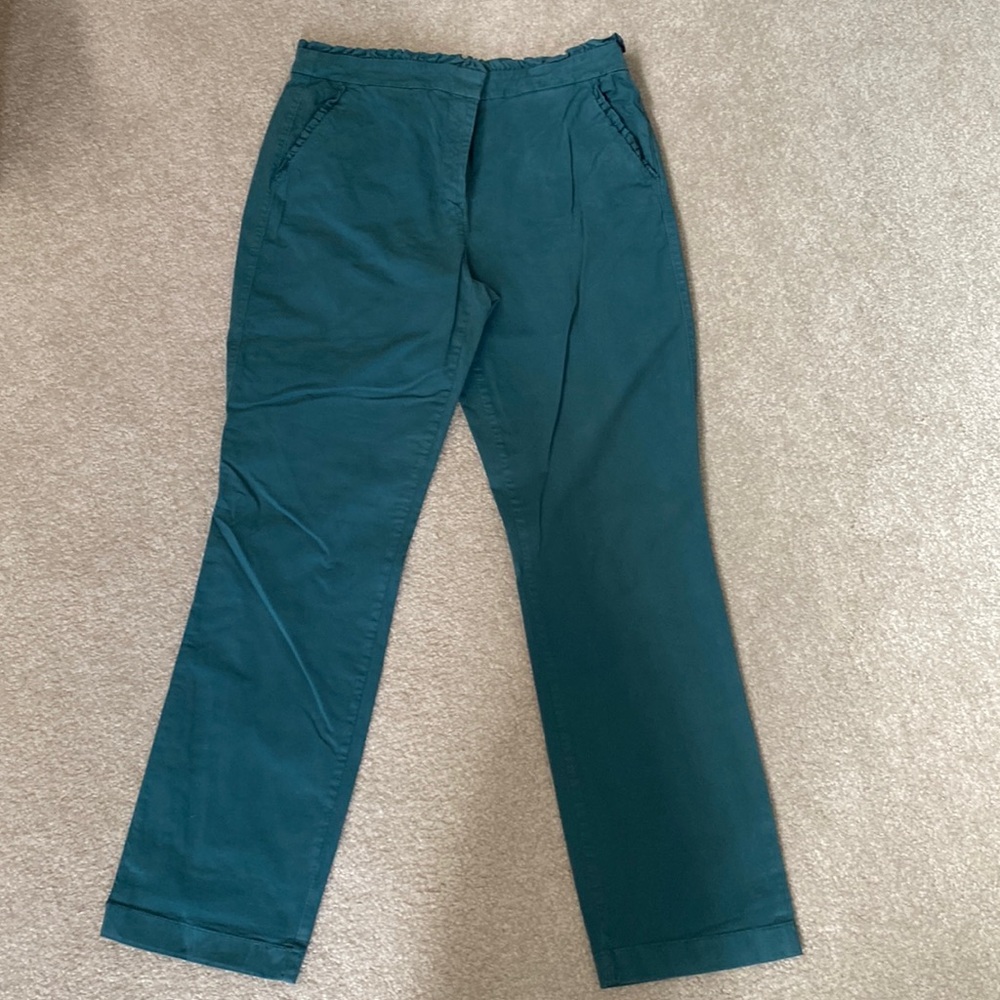J. Crew ruffle waist pant. Size 6T. Good used condition.